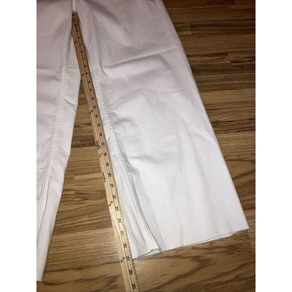 Nautica Womens Newport Beach Wide Leg Pants White Size 8 BNWT - Picture 8 of 9